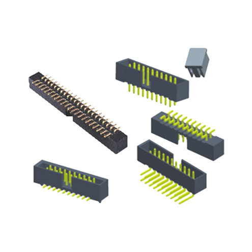 1.27Mm Pitch Female Box Header Dual Rows For Pcb Board ISO9001